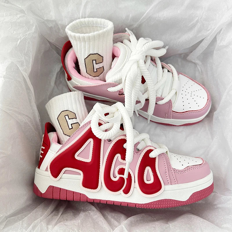 NEW STREET AGO NEON POP Sneakers/Skateboard Shoes Unisex - The GoatFind