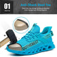 DOTHEBEST Safety Construction Work Sneakers Shoes wt Steel Toe Safety/Anti-Puncture - The GoatFind MQJK761-blue / 4, MQJK761-blue / 4.5, MQJK761-blue / 6, MQJK761-blue / 6.5, MQJK761-blue / 7, MQJK761-blue / 8, MQJK761-blue / 8.5, MQJK761-blue / 9, MQJK761-blue / 10.5, MQJK761-blue / 11