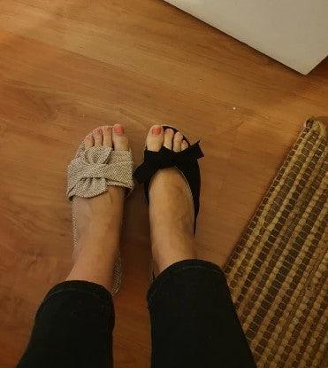 Women Bow Platform Sandals/Slipper Outdoor Flip-flops Wedge Sandals - The GoatFind