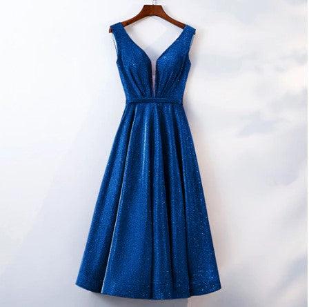 Designer Boutique Shiny Glittering Long Dress - The GoatFind