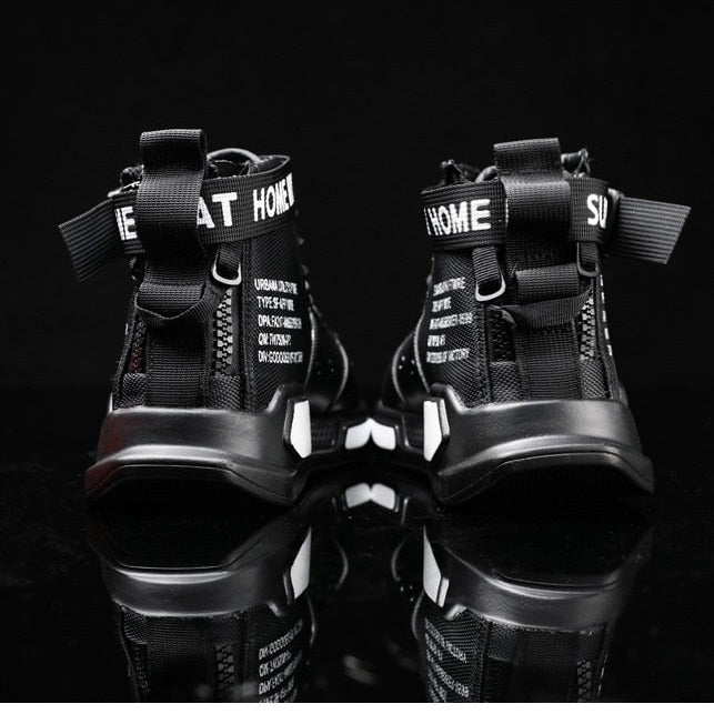 Designer High-top Basketball  Sneakers Mens - The GoatFind Black / 4.5, Black / 5.5, Black / 6, Black / 6.5, Black / 7, Black / 7.5, Black / 8.5, Black / 9, Black / 10, Black / 11
