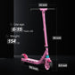 KES1 Electric Scooter for Kids/Folding Kids E-Scooter wt Bluetooth Audio - The GoatFind Black, Pink