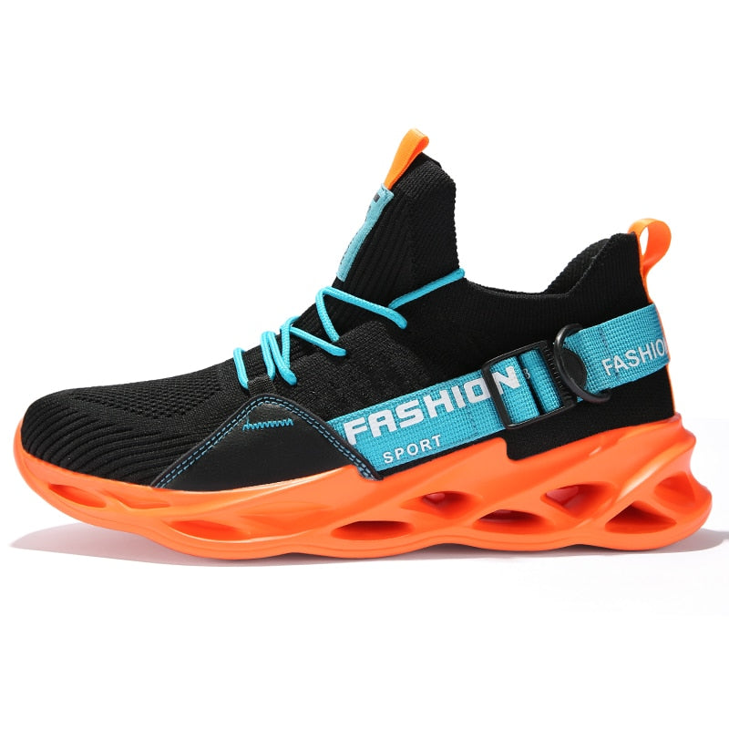 Giovanna Renzo Zig Zag Fashion Sneakers Running Shoes - The GoatFind Black Orange / 5, Black Orange / 5.5, Black Orange / 6, Black Orange / 6.5, Black Orange / 7, Black Orange / 8, Black Orange / 8.5, Black Orange / 9.5, Black Orange / 10, Black Orange / 11