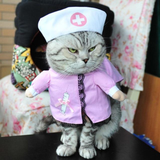 Costumes for Cats/Pirate Nurse Sailor Suit Cat Clothing Halloween Party - The GoatFind Cat Pirate Clothes / S, Cat Pirate Clothes / M, Cat Pirate Clothes / L, Cat Pirate Clothes / XL, Cat Sailor Clothes / S, Cat Sailor Clothes / M, Cat Sailor Clothes / L, Cat Sailor Clothes / XL, Cat Kimono Suit / S, Cat Kimono Suit / M