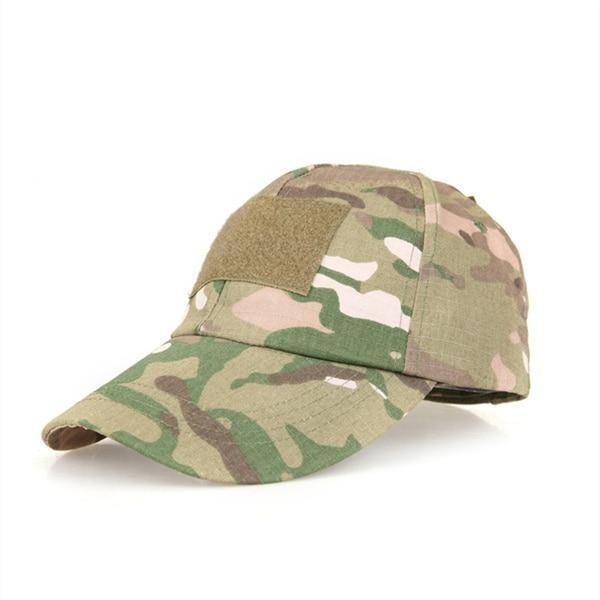 Mens Camouflage Tactical Military Hat Baseball Cap - The GoatFind Green, ATAC, BLACK, CP, Desert, FG, HLD, JD, Jungle, KHAKI