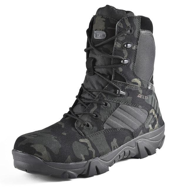 Camouflage Men Work Boots/Tactical Military Heavy Duty Ankle Boots Men - The GoatFind Black Top / 6, Black Top / 7, Black Top / 8, Black Top / 9, Black Top / 10, Black Top / 11, Black Top / 12, Black Top / 13, Black Top / 14, Black Top / 15