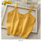 Womens Fly Crop Top/Halter Camis Tops Blouse Sleeveless - The GoatFind