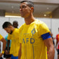 Christiano Ronaldo Yellow Blue/Portugal Jersey Youth Kids Adults Apparals - The GoatFind