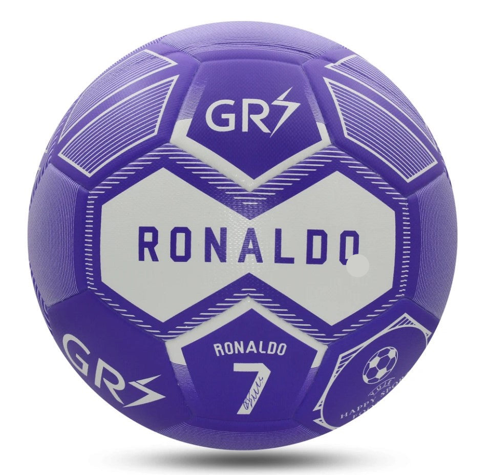 Premium Cristiano Ronaldo Seamless Soccer Ball/Football CR7