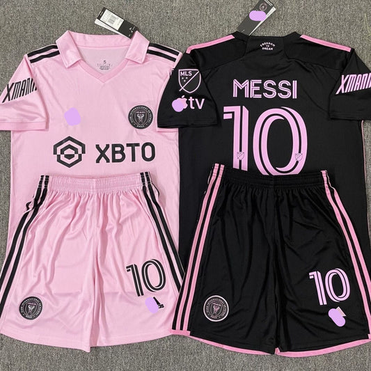 Lionel Messi Miami Pink/Argentina Jersey Youth Kids Adults - The GoatFind