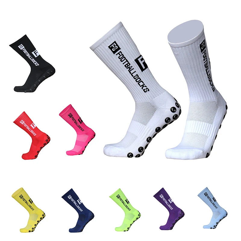 Pro Anti-Slip Soccer Grip Socks Non-Slip Athletic Sports Socks Unisex