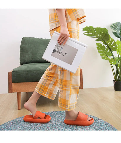Bronx Premium Thick Pilow | Cloud Slides Slippers Platform Soft Sandal