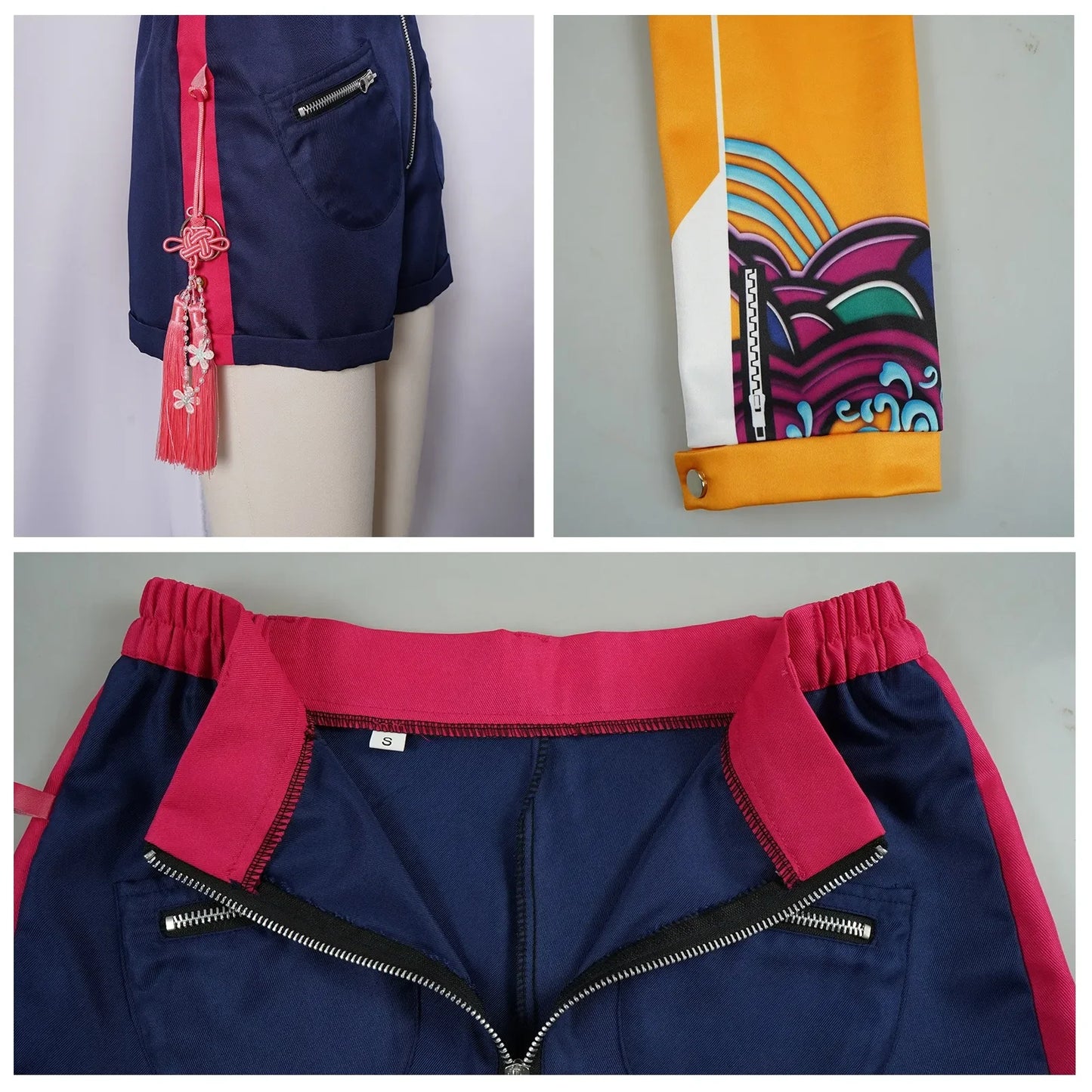 Kids Golden Rumi/Zoey/Mira/Saja Boys Cosplay KPop Demon Hunters Costume