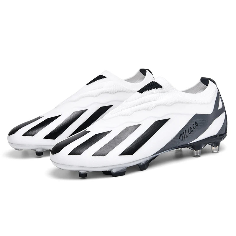 Messi Style Craze Fast Laceless Low Cut Hype Soccer Cleats/Shoes FG TF - The GoatFind
