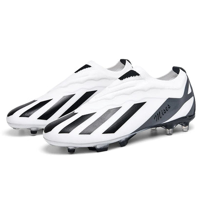 Messi Style Craze Fast Laceless Low Cut Hype Soccer Cleats/Shoes FG TF - The GoatFind