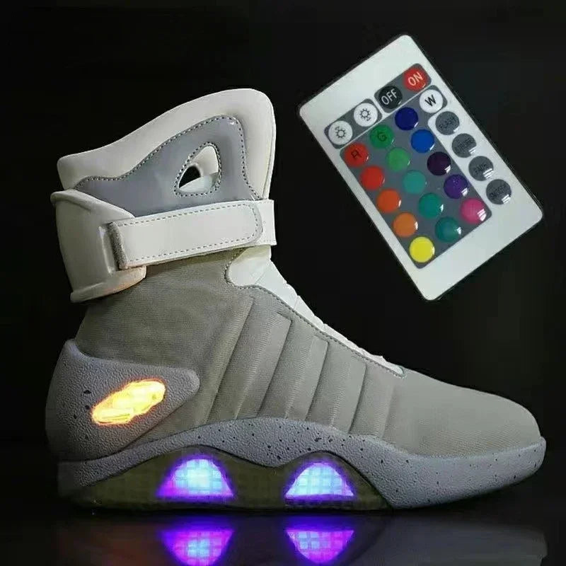 Back to the Future MAG inspired Shoes | LED Light-Up Marty McFly Boots
