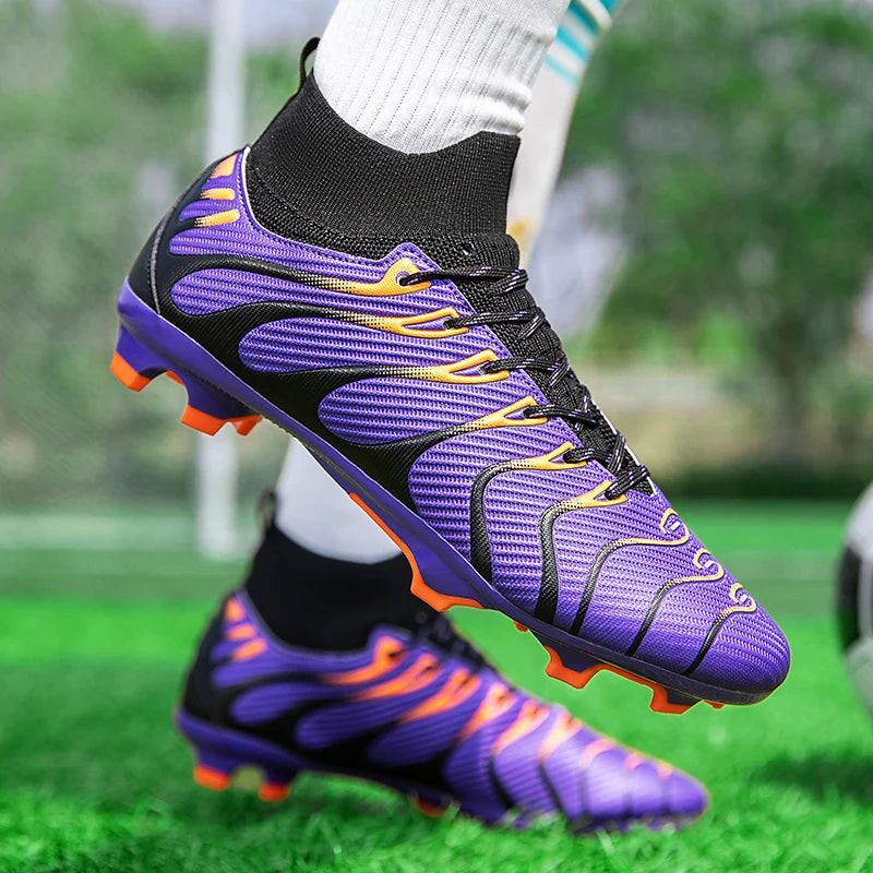 Cristiano Ronaldo Style Mercury Super Sly Soccer Cleats/Shoes High-top - The GoatFind