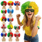 World Soccer/Football Fans Wig Cap Headdress for Kids Adults Cup 2026