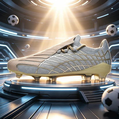 Soccer shoe beige