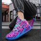 Bare Toxic "Neon Flux" High-Top Basketball Shoes -Newest Sports Sneakers