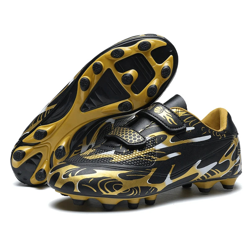 Kids Messi Style Soccer Shoes/Cleats Outdoor Boys Girls FG Boot