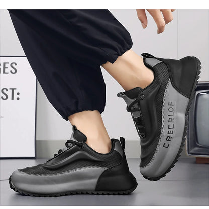 CAECRLOF Men's Chunky Sneakers Casual Fashion Shoes