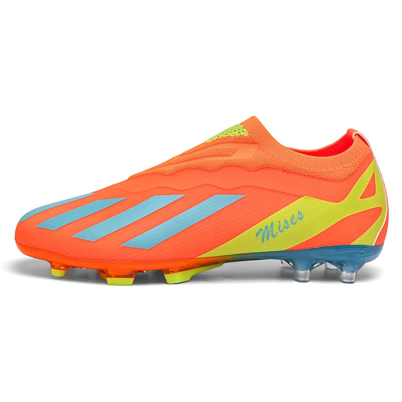 Messi Style Craze Fast Laceless Low Cut Hype Soccer Cleats/Shoes FG TF - The GoatFind