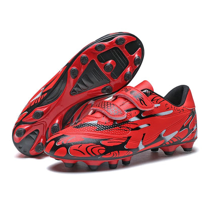 Kids Messi Style Soccer Shoes/Cleats Outdoor Boys Girls FG Boot - The GoatFind
