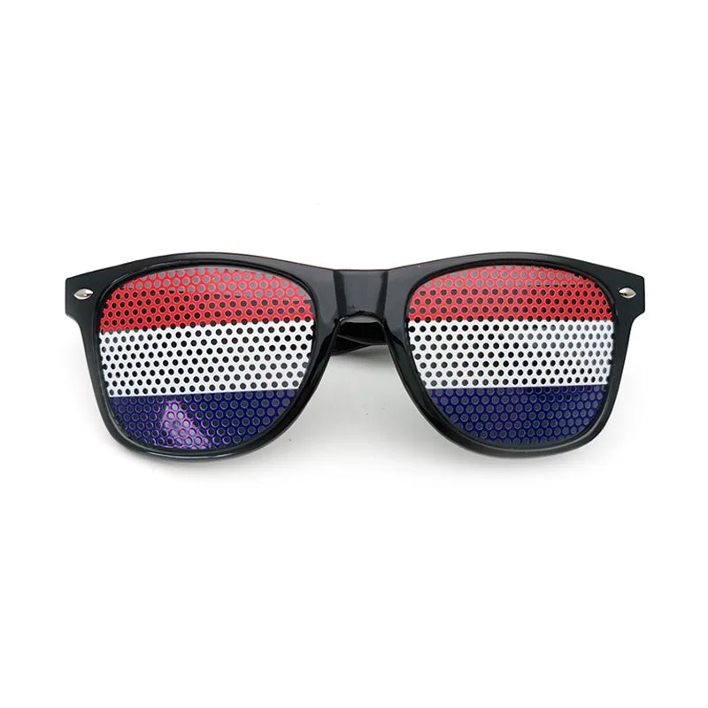 Countries/National Flag Fan Sun Glasses/Eyeglasses/Goggles Black Frame