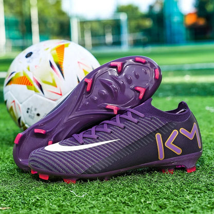 New Kylian Mbappe Style Soccer Cleats/Shoes Outdoor Girls/Boys Kids Adults - The GoatFind