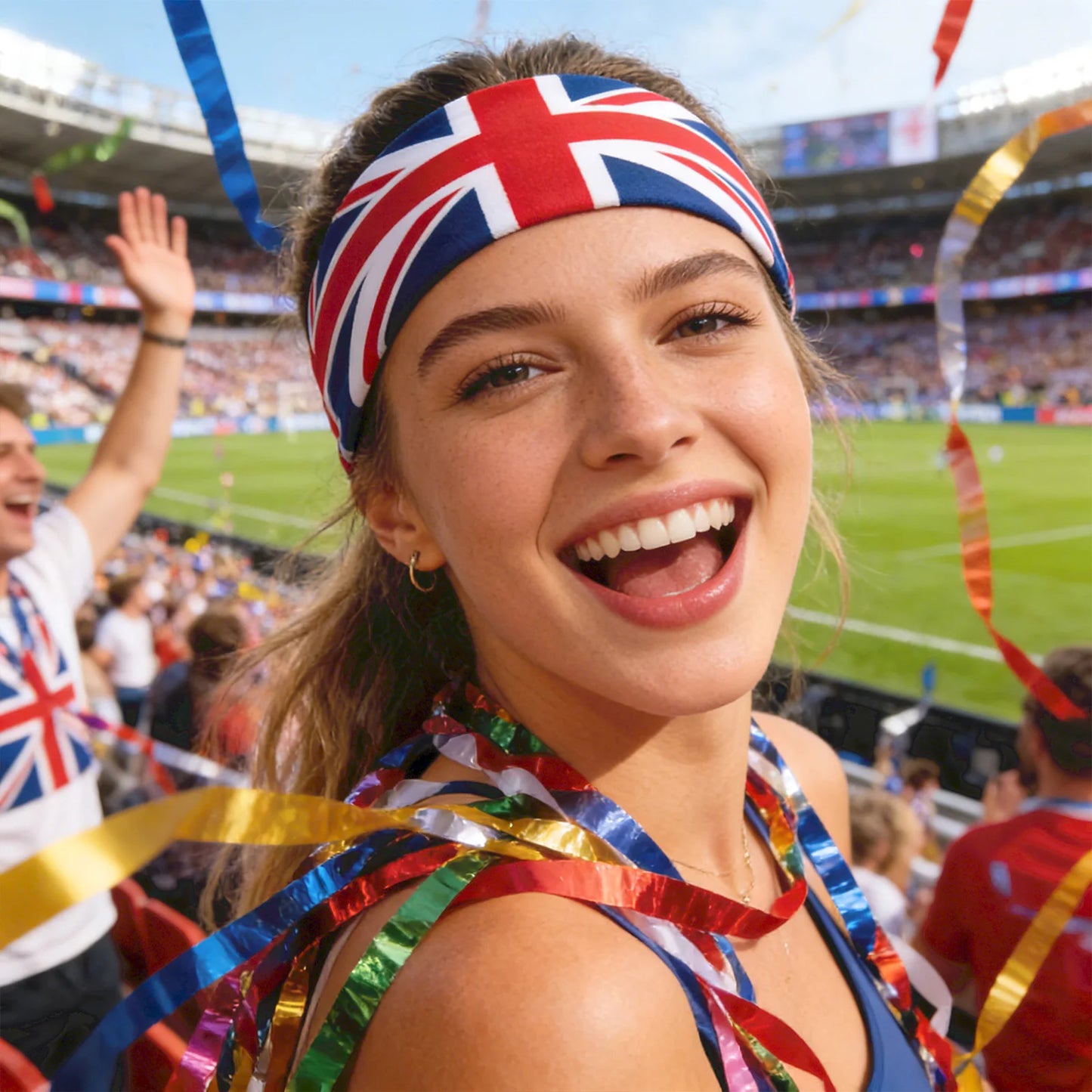 International Football Fan Support Headband - High Elastic Sports Bandana