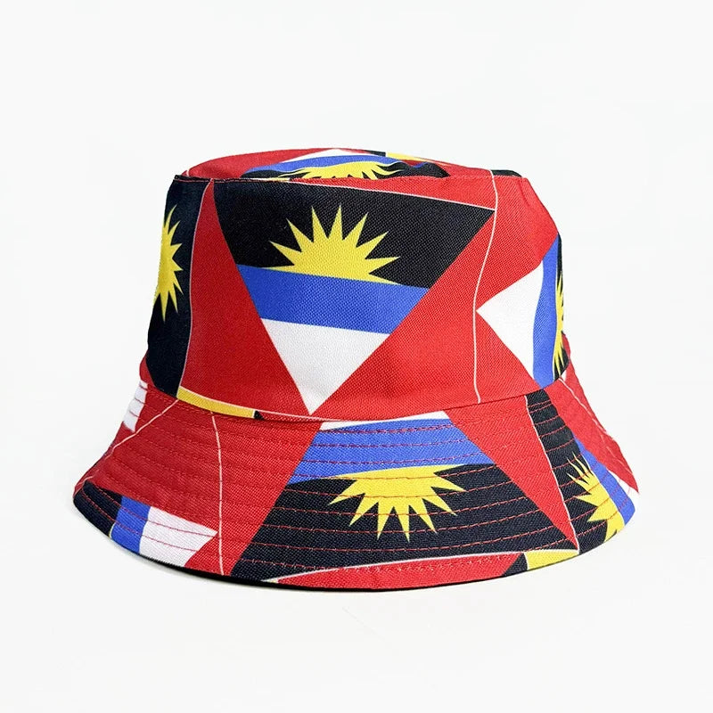 2026 Soccer World Cup National Flag Bucket Hat Reversible Sun Hat