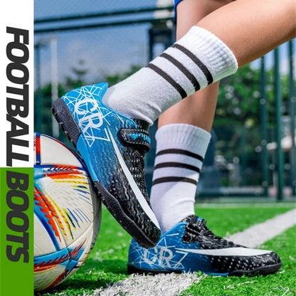 New Ronaldo Kids Soccer Cleats/Shoes/Boots Boy Girl futbol CR7 Youth - The GoatFind