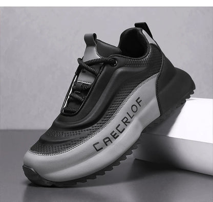 CAECRLOF Men's Chunky Sneakers Casual Fashion Shoes