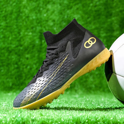 New Erling Haaland | De Bruyne | Messi style Soccer Cleats Shoes Youth