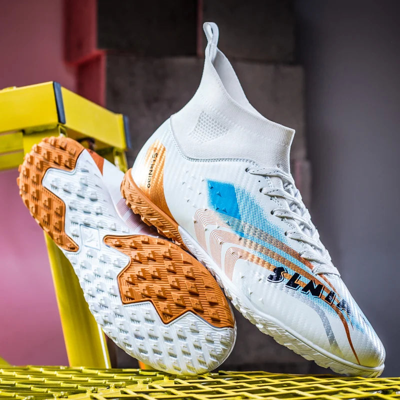 Ultralight 2.0 CR7 Youth Soccer Cleats | Ronaldo | Messi Gold Shoes