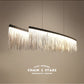 Premium Nordic Tassel Chandelier LED Light/Ceiling Hanging Lamp - The GoatFind
