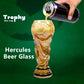 World Trophy Shaped Football/Soccer Beer Glass Cup Themed Mug