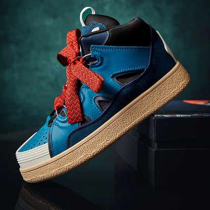 Apex Runners Sneaker Shoes-Thick Laced 2025 Fashion Street Style High Tops - The GoatFind