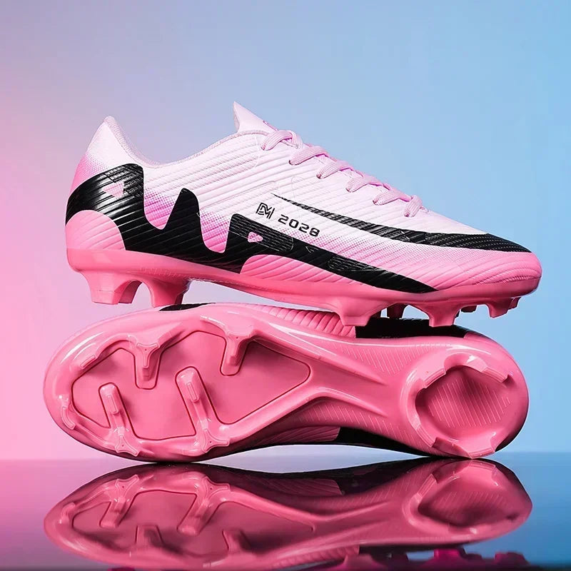 New Ronaldo Vapo R Low Top Soccer Cleats/Shoes FG/TF Kids/Girls/Boys