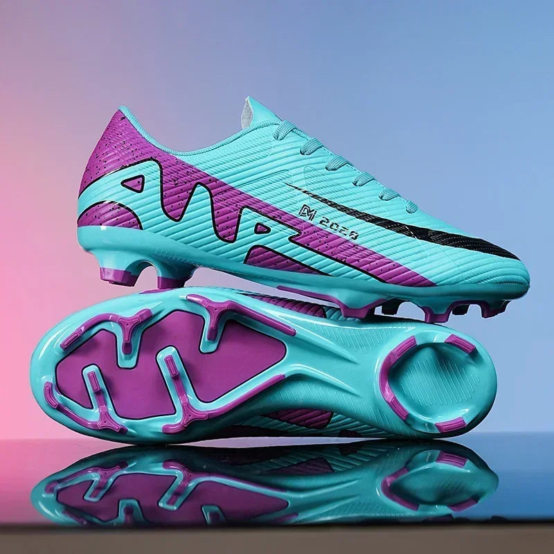 New Ronaldo Vapo R Low Top Soccer Cleats/Shoes FG/TF Kids/Girls/Boys