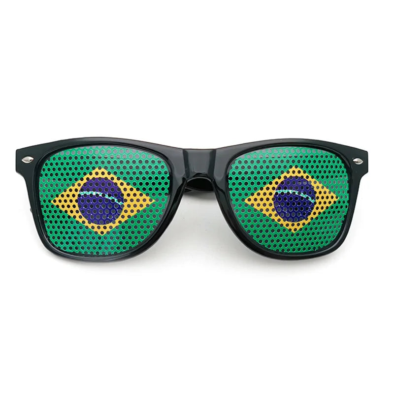 Countries/National Flag Fan Sun Glasses/Eyeglasses/Goggles Black Frame