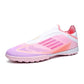 Laceless Soccer Cleats Messi/Salah/Yamal F50 Style Shoes Without lace Youth