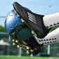 Laceless Soccer Cleats Messi/Salah/Yamal F50 Style Shoes Without lace Youth