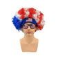 World Soccer/Football Fans Wig Cap Headdress for Kids Adults Cup 2026