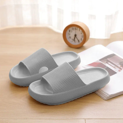 Bronx Premium Thick Pilow | Cloud Slides Slippers Platform Soft Sandal