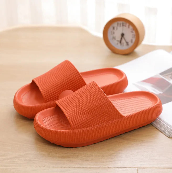 Bronx Premium Thick Pilow | Cloud Slides Slippers Platform Soft Sandal