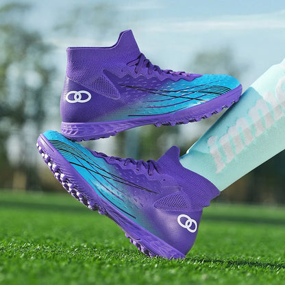 New Erling Haaland | De Bruyne | Messi style Soccer Cleats Shoes Youth