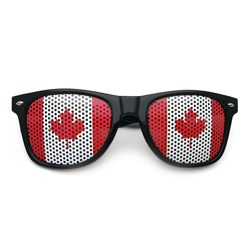 Countries/National Flag Fan Sun Glasses/Eyeglasses/Goggles Black Frame