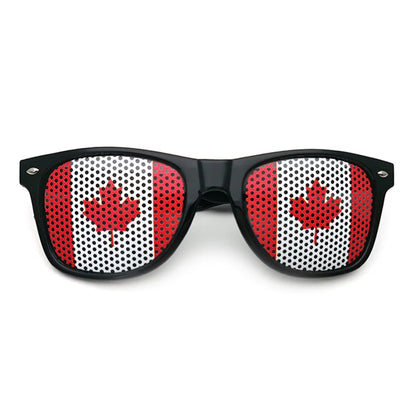World Cup Mirror Lens Fan Sunglasses - Unisex UV Protection